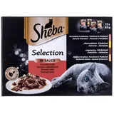 Sheba Selection Saftige in Sauce Juicy Flavours 12 x 85 g