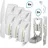 Blanc HYGIENIC SET: Haut- & Händedesinfektion 6x 1-Liter, 12.000 Anwendungen + 2x Lavela Spender - PRODUKTSET