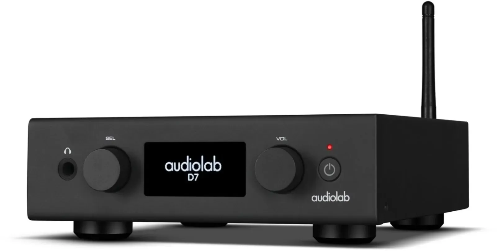 Audiolab D7 DAC – Premium High-Resolution Digital Converter / Schwarz