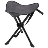 Mojawo Campinghocker 3-Bein Grau
