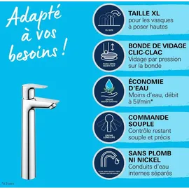Grohe Start Edge Einhandmischer chrom 23777001