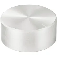 TRU Components TC-11696520 Drehknopf mit Knopfmarkierung Silber (Ø x