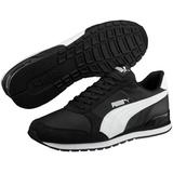 puma black-puma white 44