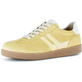 Gabor Damen Plateau-Sneaker Gelb 37,5