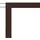 hecht International Fliegengitter Fensterbausatz Master Slim 130 x 150 cm Braun