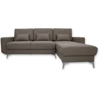 VitaliSpa Ecksofa York Webstoff