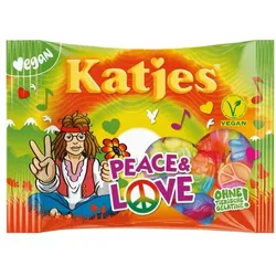 Katjes Fruchgummi »Peace & Love« 175g