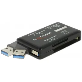 DeLock - Kartenleser (Multi-Format) - USB 3.2 Gen 1