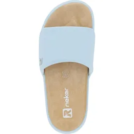 Rieker Damen Narooma W3250 Slide, Blau, 39 EU