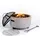 Relaxdays Feuerschale Ø 44 cm Grau/Schwarz