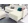 exxpo - sofa fashion "Elio, kompakt, bequem & zeitloses Design, Breite 217cm, L-Form", weiß (alpine weiß), B:217cm H:84cm T:157cm, Luxus-Kunstleder;NaturLEDER (echtes Rindsleder) in Sitz und Rücken.