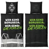 Borussia Mönchengladbach Bettwäsche 2023 schwarz Herren Gr. 80