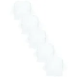 TupTam Baby Mädchen Langarmshirt 5er Set, Farbe: White, Größe: 86 - 86