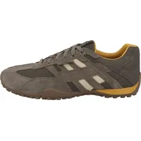 GEOX Uomo Snake A Sneaker, Dove Grey/LT Taupe, 40 EU