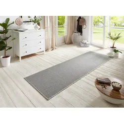 HANSE Home Läufer »Nature 600«, rechteckig, 5 mm Höhe, Flachgewebe, In- & Outdoor, Rutschfest, Flur, Küche, Garten, Terrasse HANSE Home silberfarben B: 80 cm   1 St.