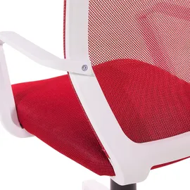Beliani RELIEF Kunststoff Rot