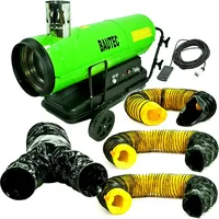 Bautec Ölheizgebläse 80 kW » Profiset mit 3 Schläuchen,