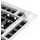 Akko 5075S RGB QMK Barebone ISO Layout - moonlight white