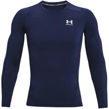 Under Armour HeatGear Armour langarm Funktionsshirt Herren 410 midnight navy/white XL