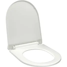 vidaXL Toilettensitz mit Absenkautomatik und Quick-Release Weiß