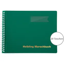 Helbling BMG20 Marschbuch grün 20 Taschen