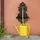 Relaxdays Wandbrunnen mit Wasserspeier Gold