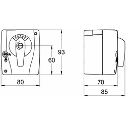 LK 950 Stellmotor für Mischer 1,5m Kabel