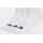 adidas Gepolsterte Essentials Low Cut Socken 3er Pack Weiß/Schwarz 43-45