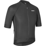 GripGrab PACR Kurzarmtrikot schwarz - L