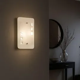 ESTO Wandleuchte 28 cm 2-Flammig Weiß