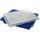 LURCH 240760 Ice Former Arctic Würfel 4cm blau Eiswürfelform für 20 Eiswürfel mit Deckel blau