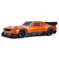 ARRMA FELONY 6S BLX Street Bash All-Road Muscle Car RTR (betriebsbereiter Sender und Empfänger enthalten, Batterien und Ladegerät erforderlich), Orange,