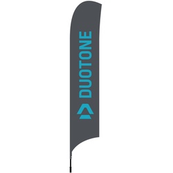 Duotone Beachflag incl.Pole&Foot 421x80 Fahne Dark Grey Wind