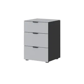 Sconto Nachtschrank Dreamer 45 x 43 x 65 cm Grau