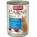 Sparpaket animonda Carny Adult 24 x 400 g - Rind & Kabeljau mit Petersilienwurzel