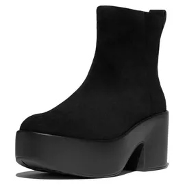 original brands FITFLOP FitFlop Platfforms Suede Heeled Ankle Boots SCHWARZ 36 - 36