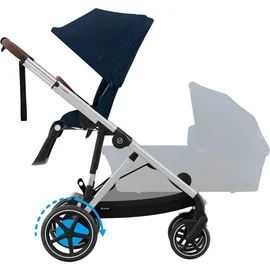 Cybex e-Gazelle S Ocean Blue Silver frame 2024 (524000529)