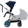 Cybex e-Gazelle S Ocean Blue Silver frame 2024 (524000529)