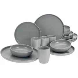 CreaTable Uno grau Kombiservice-Set, 16-tlg. (23582)