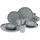 CreaTable Uno grau Kombiservice-Set, 16-tlg. (23582)