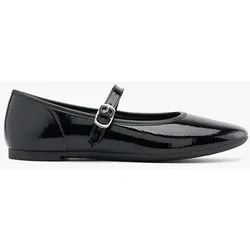 Mary Jane Ballerina - Damen - schwarz