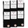 Occulto Oliver 6 Paare Schwarz 43-46