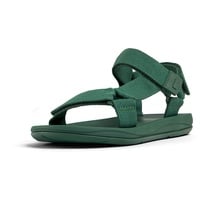 Camper Herren Match K100539 T-Strap Sandal, Grün 022, 43 EU