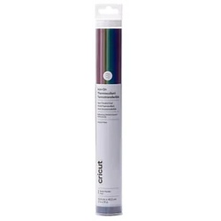 cricutTM Iron-On Aufbügelfolie mehrfarbig reflektierend 30,5 x 48,2 cm,  1 Rolle