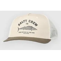 Salty Crew Wahoo Stamp Retro trucker in Grün, Einheitsgrösse