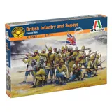 Italeri Bausatz 1:72 Britische Infanterie und Sepoys