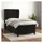 vidaXL Boxspringbett 100 x 200 cm Schwarz