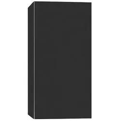 Hochschrank ELA mit Softclose, Korpus schwarz seidenmatt, Front schwarz seidenmatt, 400 x 800 x 350 mm - 93 138 91