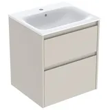 Geberit Renova Plan Schrank mit Waschtisch, 2 Auszüge, 504038DB8,
