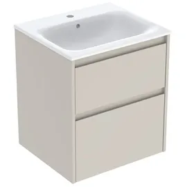 Geberit Renova Plan Schrank mit Waschtisch, 2 Auszüge, 504038DB8,